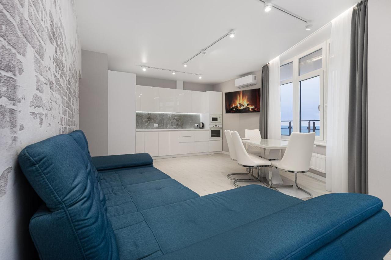 44 Pearl 1-Bedroom Panoramic Sea View Apartment Odesa Exterior photo
